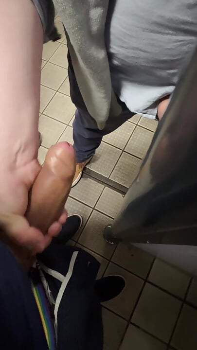 Cruising at public toilet in London