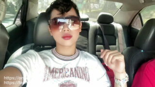 cruising hetero curious fucks cute young hairless gay bareback in the public parking lot of creampie mall