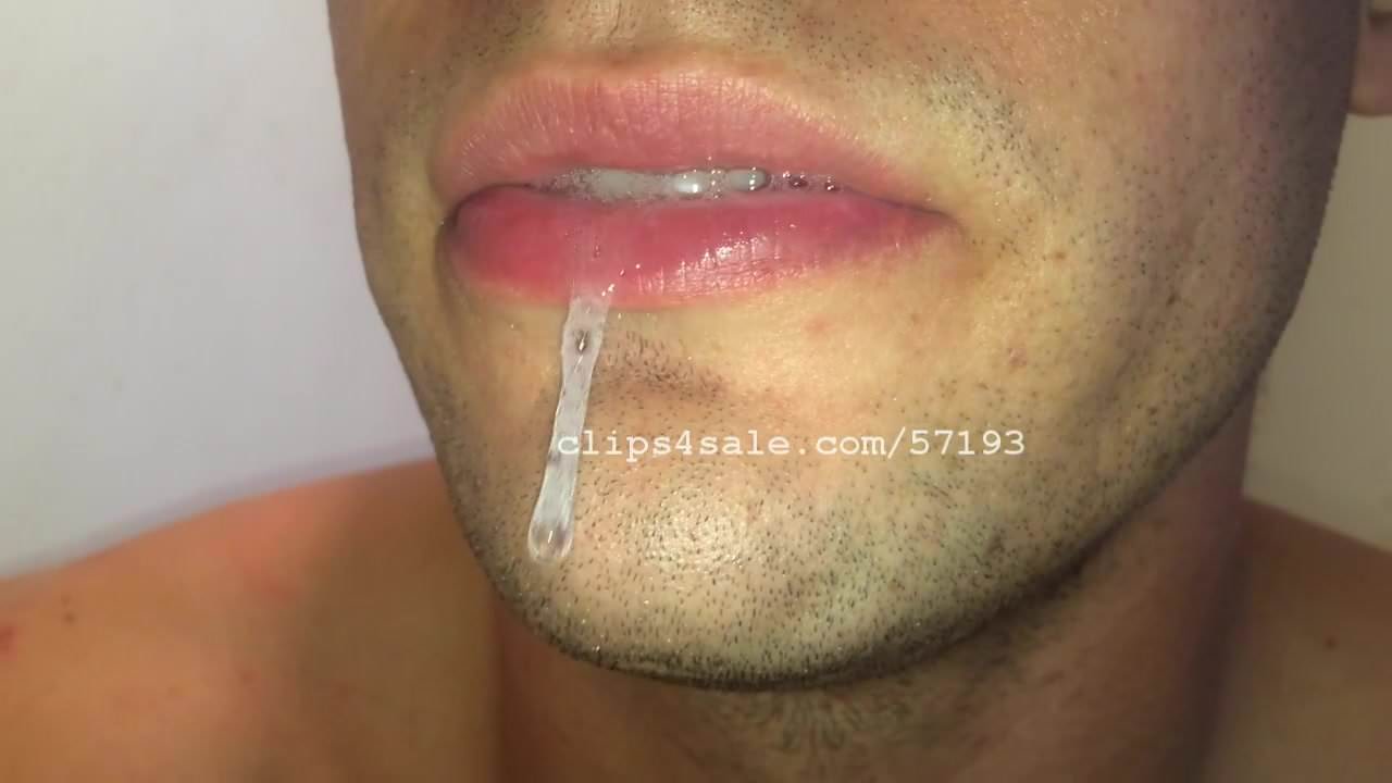 Spit Fetish – Lance Drooling Video 1