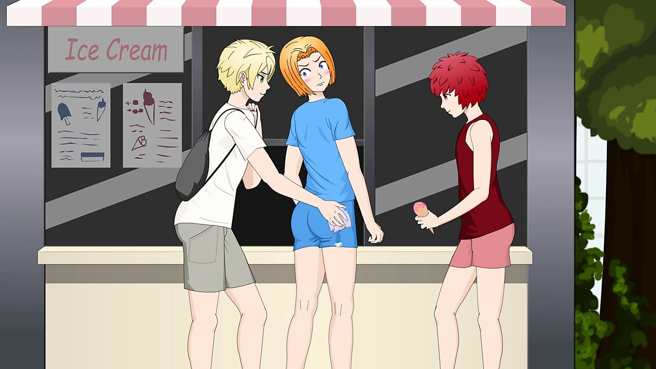 Three guys masturbate hentai yaoi gay porn