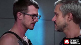 centralfisting com spanked gay takes a hard anal fucking from a glasses wearing hunk