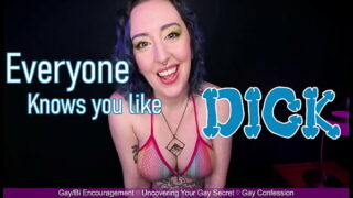 everyone knows you like dick preview bi encouragement gay confession out of the closet gay denial by miss faith rae hd 1080p mp4