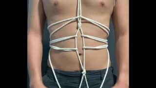 self bondage edging cum control
