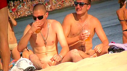 Spying On In Natures Garb Men At The Nudist Beach Vol 5