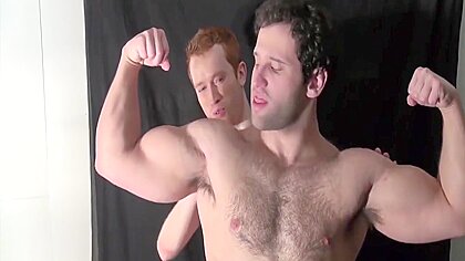 Bushy Muscle Hunk Worship