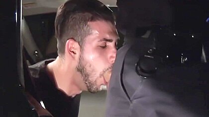 Gagging On Cop Pecker