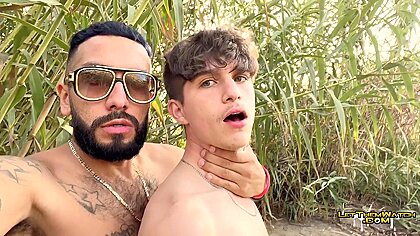 Public Beach Fuck Twink Caught ! Jay Magnus Juven